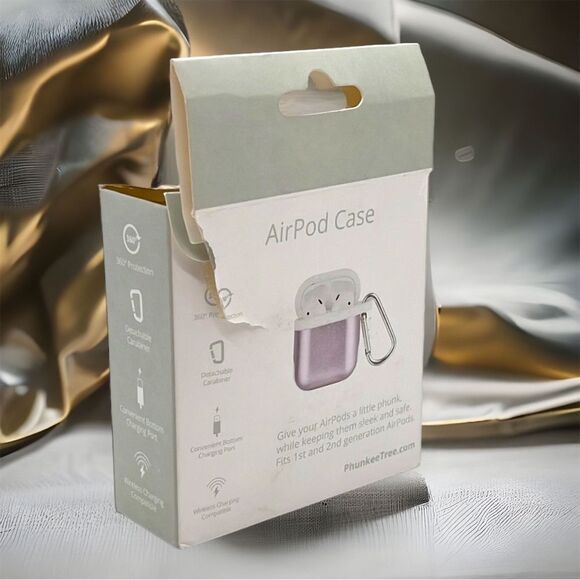 NIB PhunkeeTree Rose Gold Alloy AirPod Case - Picture 2 of 3